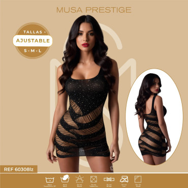 Malla Erótica Perlad...