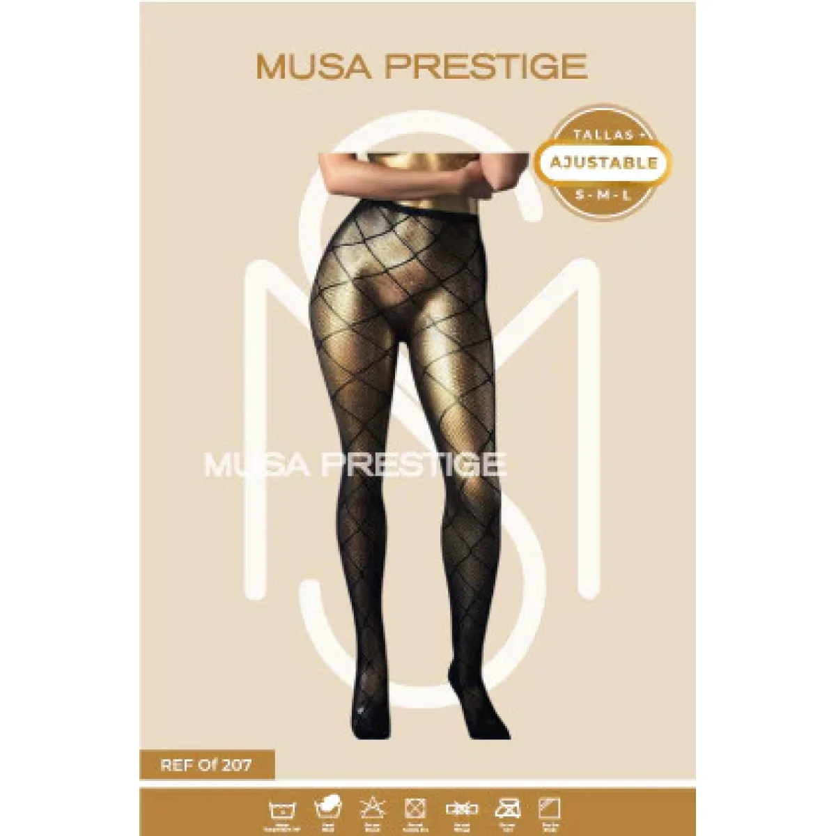 Media Pantalón Diseño Liguero OF207 Media Pantalón Diseño Liguero OF207