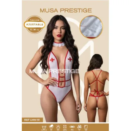 Lenceria Musa LMM91 BLANCO