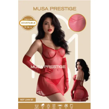 Lenceria LMM81 ROJO