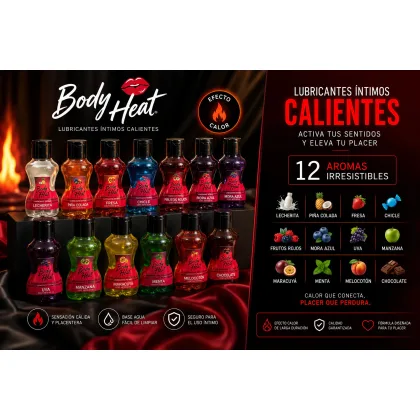 Docena Aceite Caliente Cuerpo x 37 ml
