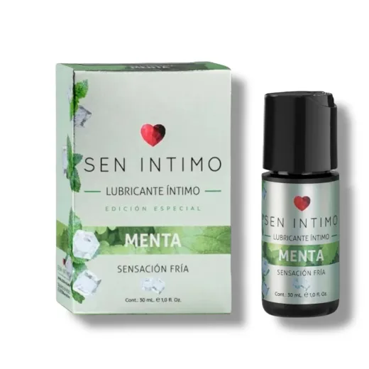 Lubricante Menta Sensación Fria x 30 ml Sen Intimo