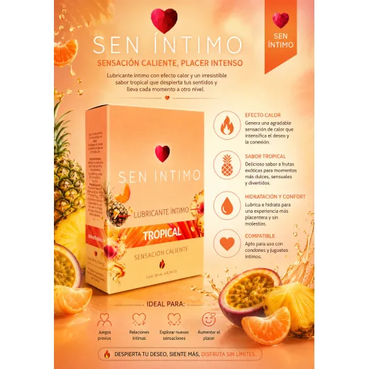 LUBRICANTE ÍNTIMO CALIENTE TROPICAL 30ML
