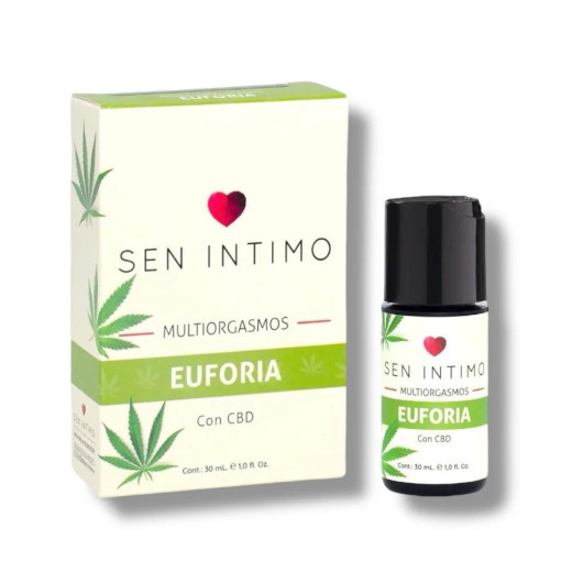 Lub. Euforia Multiorgasmos con CBD x 30 ml Sen Intimo