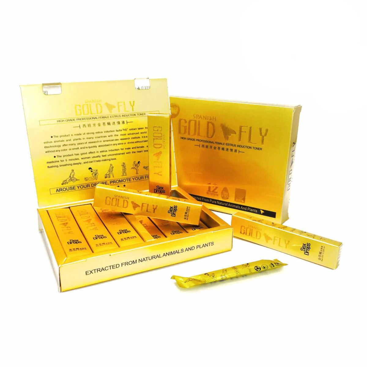 Gold Fly x 12 Unidades