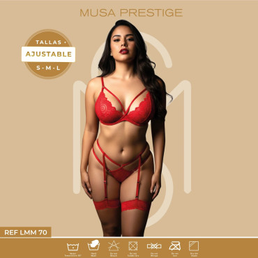 Lencería LMM 70 ROJO...