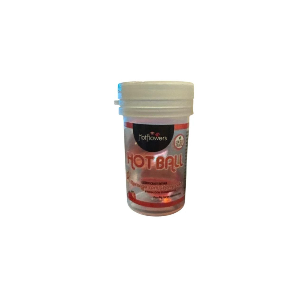 Hot Ball Sensación x 2 FRESA CON CHAMPAG Hot Ball Sensación x 2 FRESA CON CHAMPAG