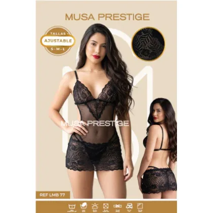Lencería LMB 77 NEGRO