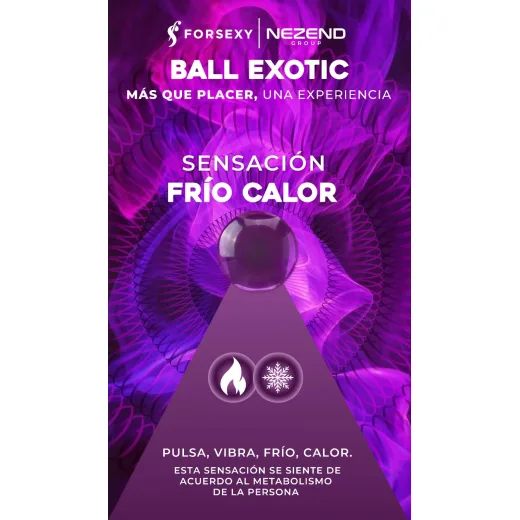 Boll Exotic Forsexy Frio Calor presentacion 2 unidades