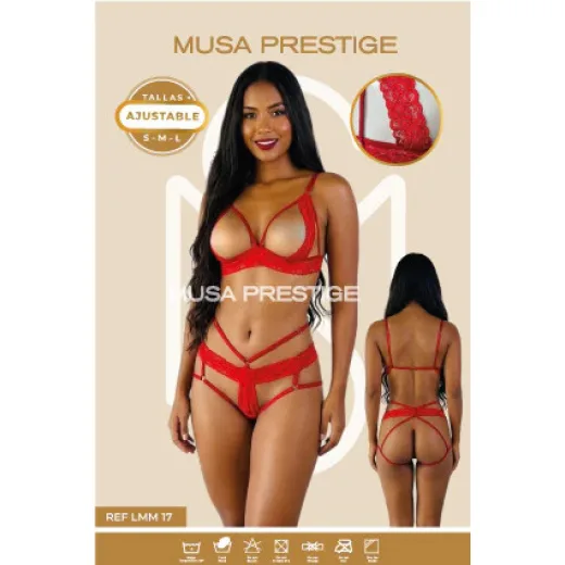 Lenceria LMM 17 ROJO