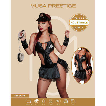Disfraz Musa Policia...