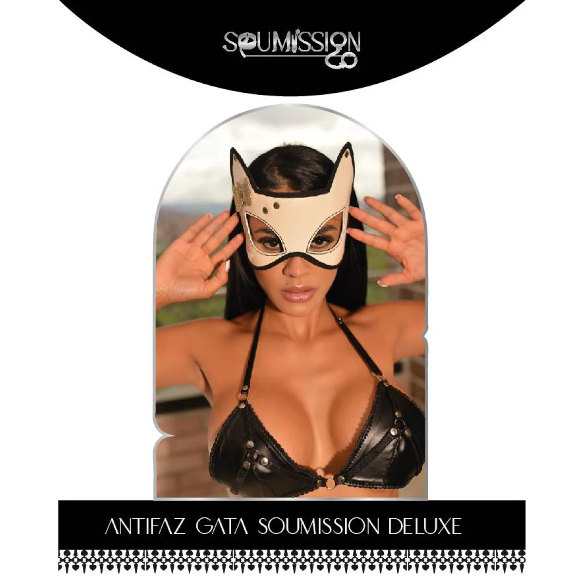 Antifaz Gata Soumission Deluxe