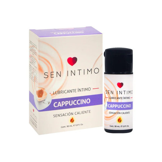Lubricante Íntimo Cappuccino Sensación Caliente x 30 ml by Sen Intimo