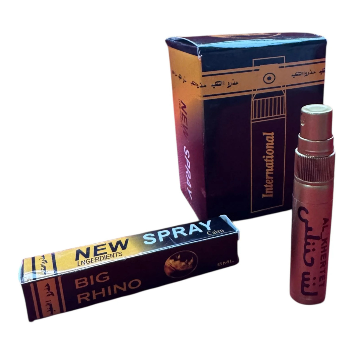 Docena de Rino Dorado Big Tamaño 5 ML