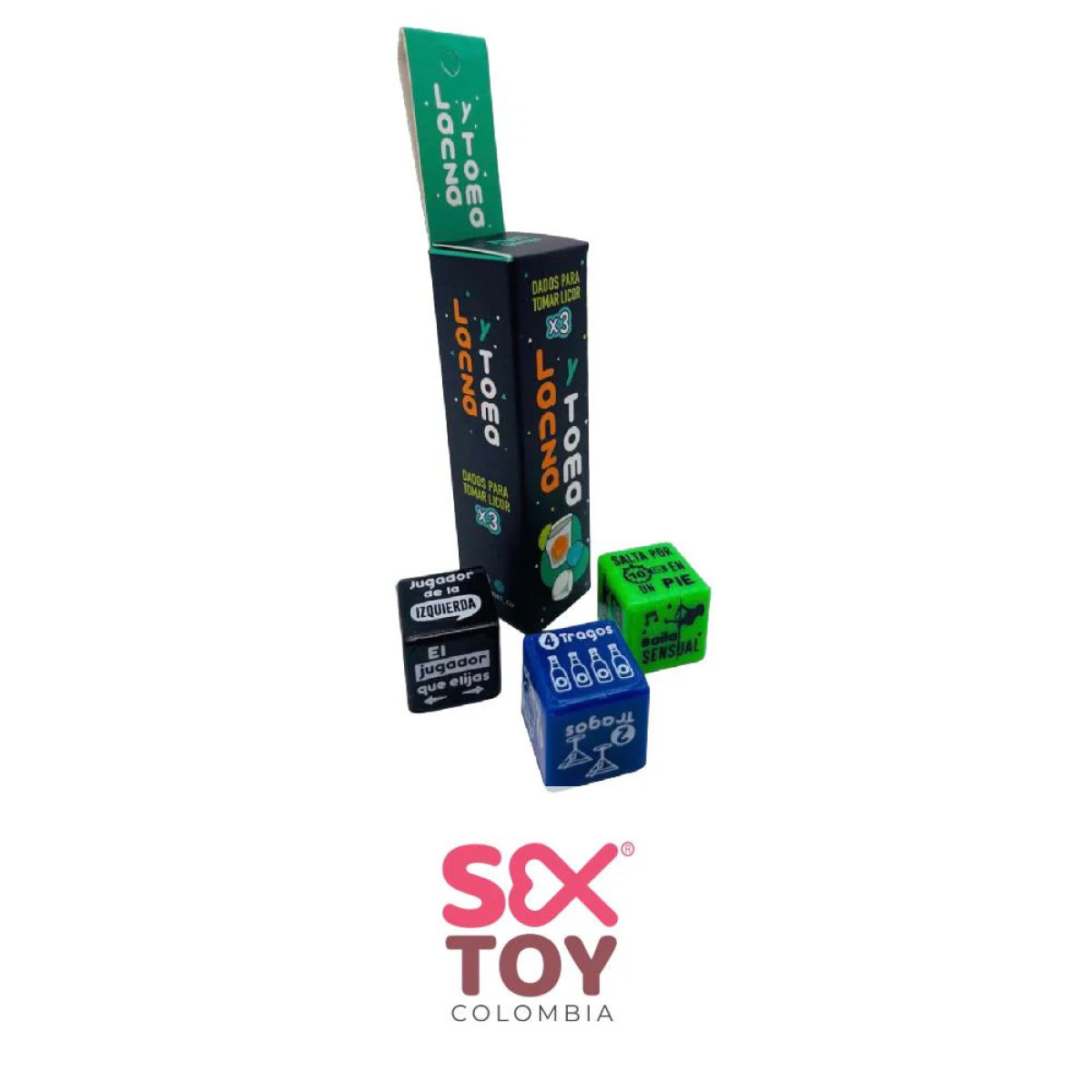 Juego Lanza Y Toma x 3 Dados