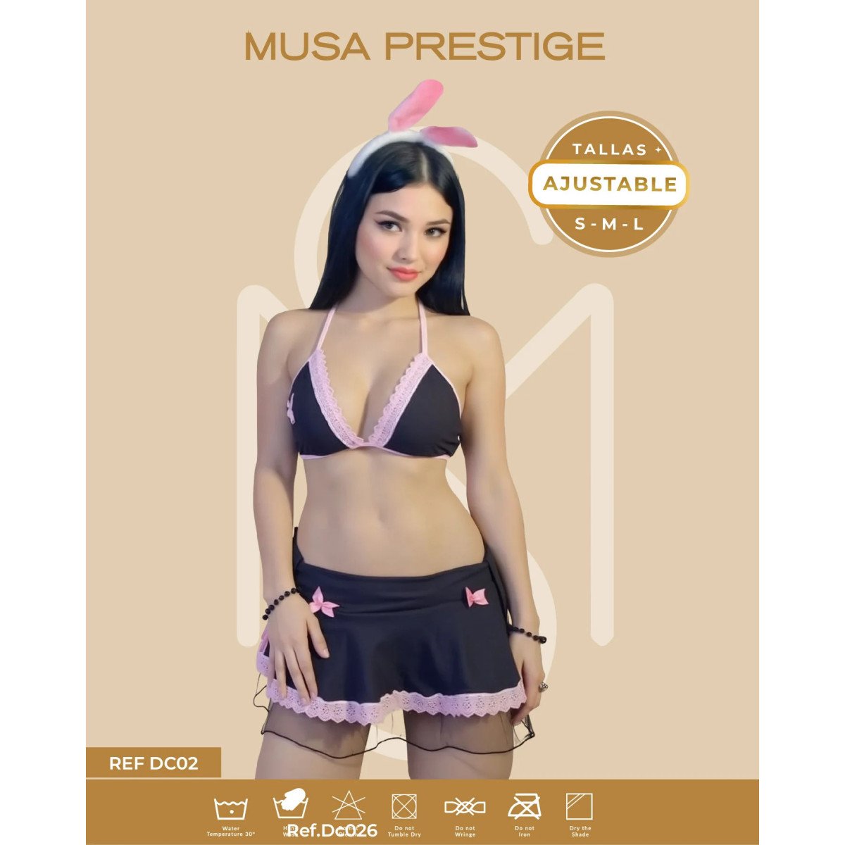 Disfraz Musa Coneja DC25