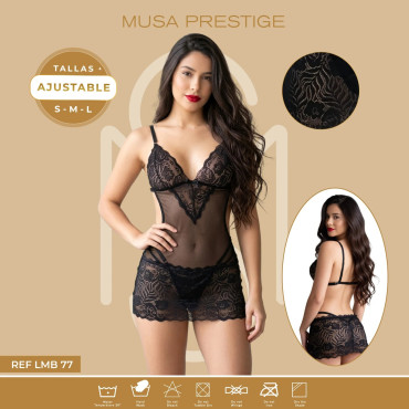 Lencería LMB 77 NEGR...