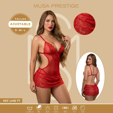 Lencería LMB 77 ROJO...