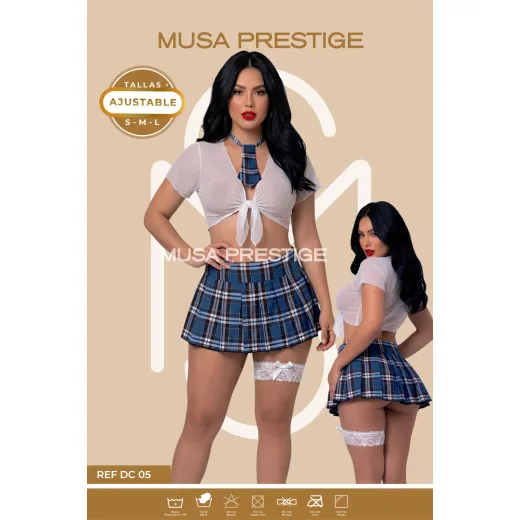 Disfraz Musa Colegiala DC05