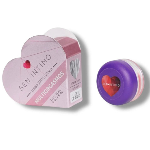 Lub. Multiorgasmos Corazon x 10ml Sen Intimo