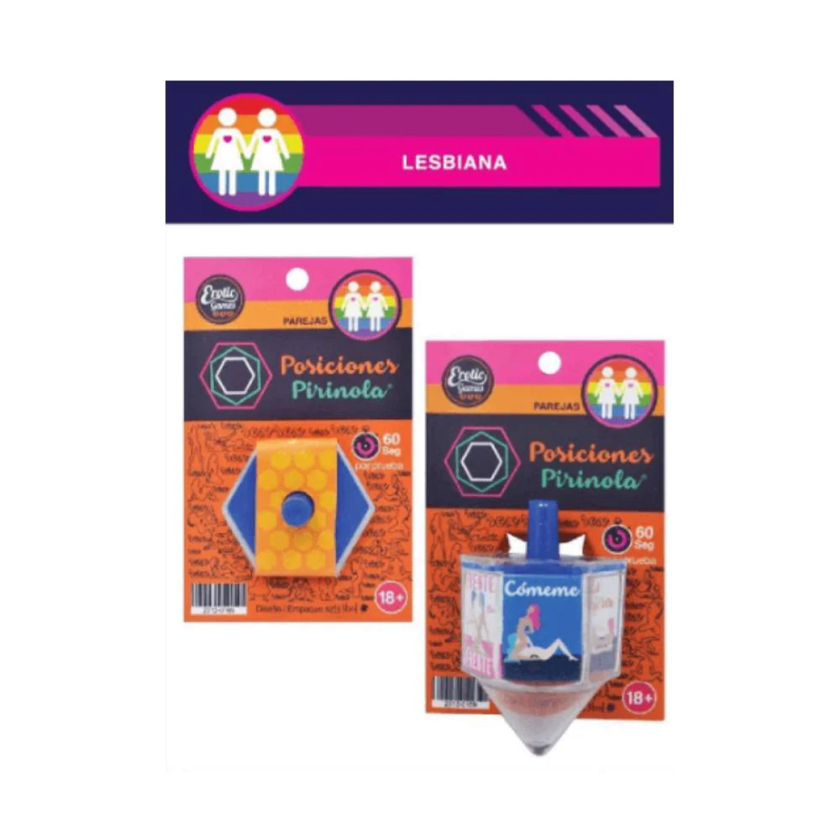 Pirinola lesbica para Juego de Posiciones Pirinola lesbica para Juego de Posiciones