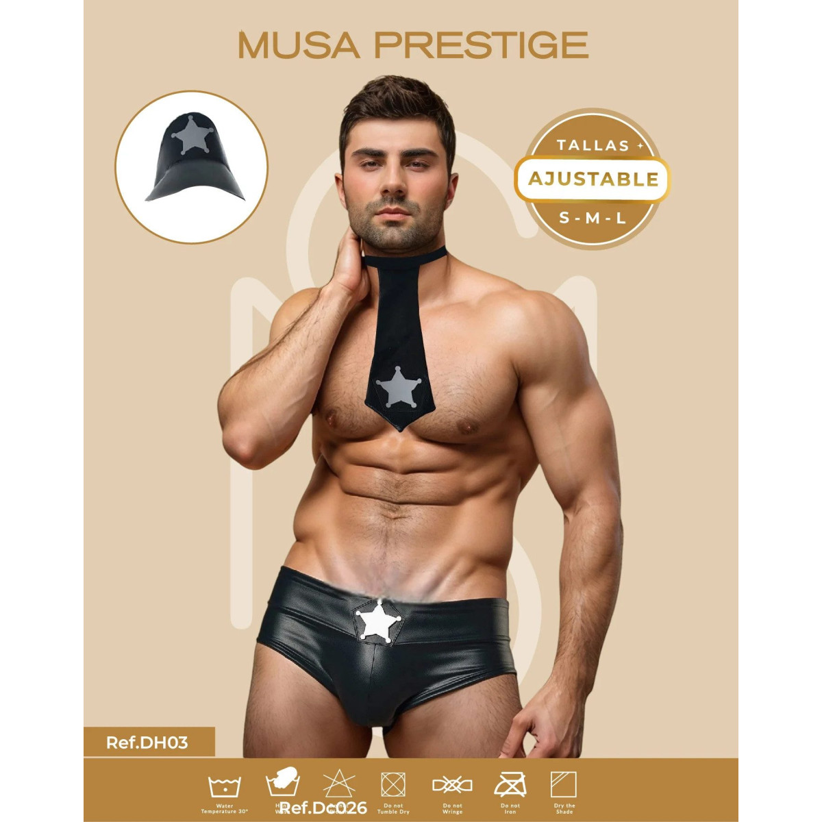 Disfraz Hombre Policia DH03