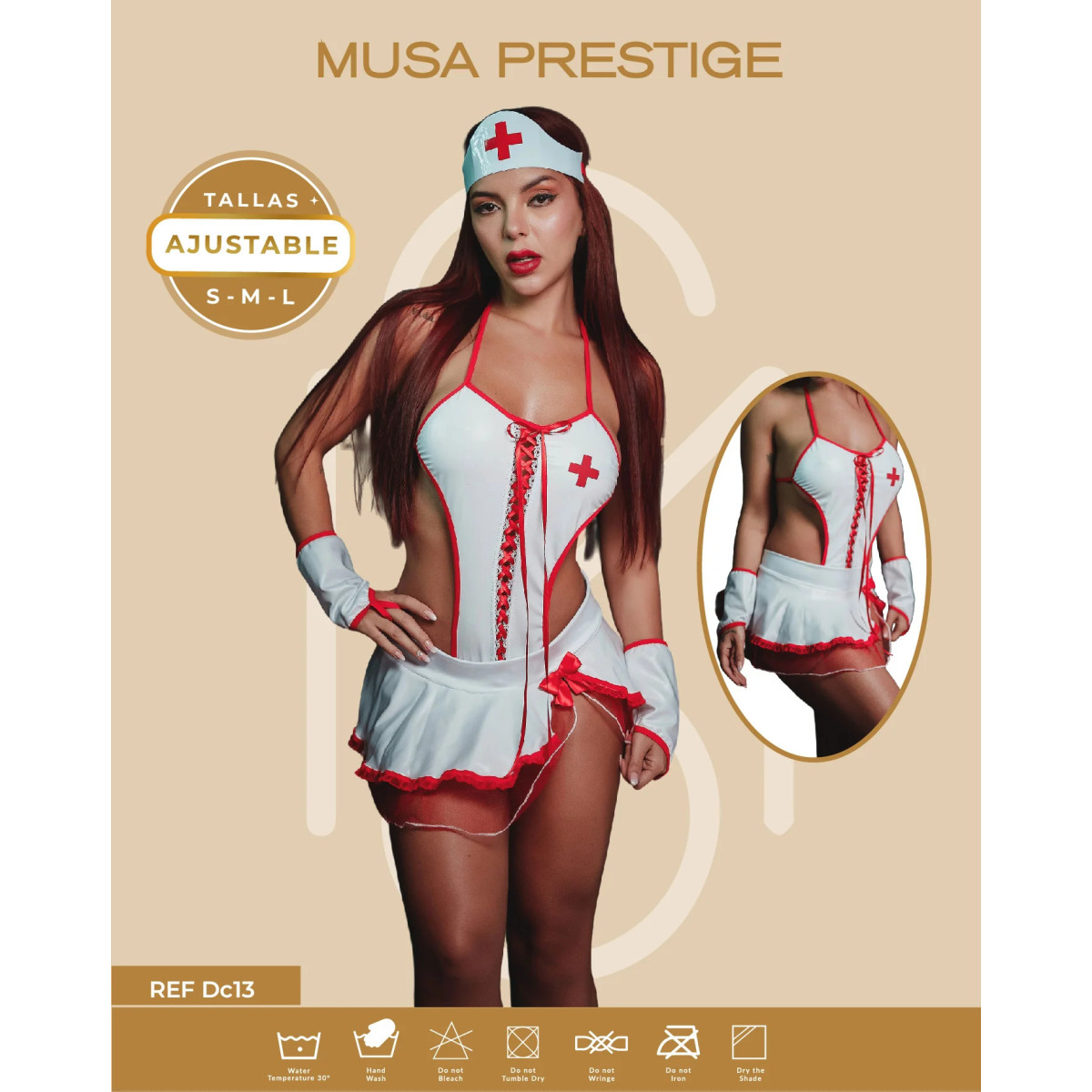 Disfraz Musa Enfermera DC13