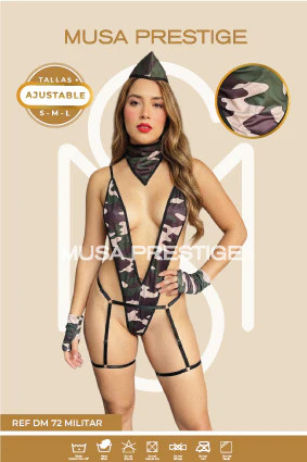 Disfraz Militar DMM72-2