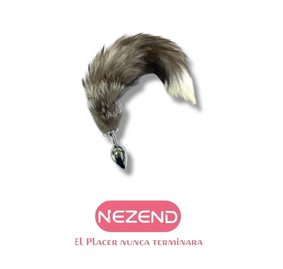 PLUG COLA DE ZORRO FRONDOSO TALLA M