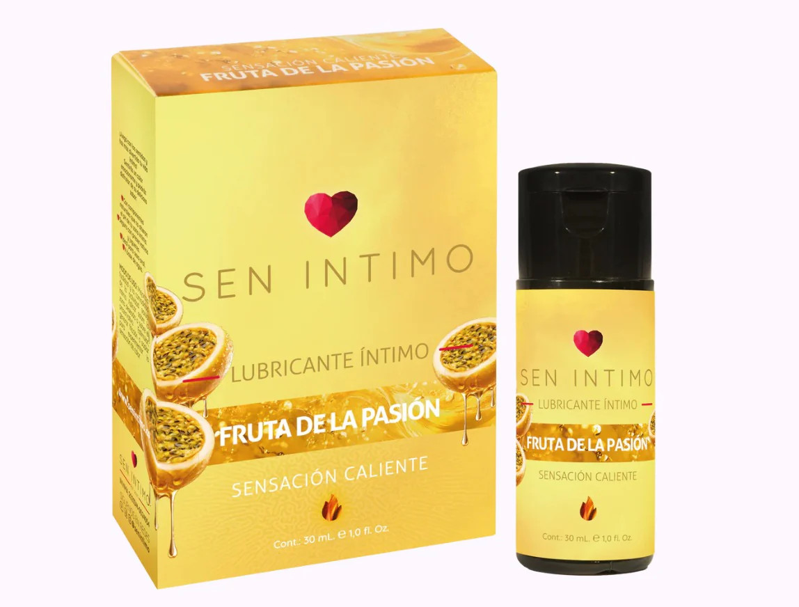 LUBRICANTE ÍNTIMO CALIENTE PASSION FRUIT X 30 ML SEN INTIMO