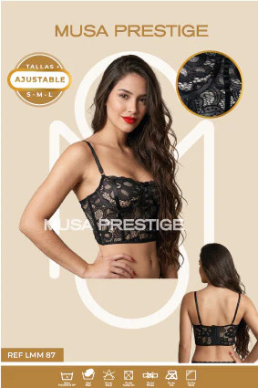 Lenceria LMM 87 NEGRO