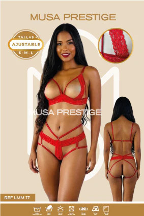 Lenceria LMM 17 ROJO