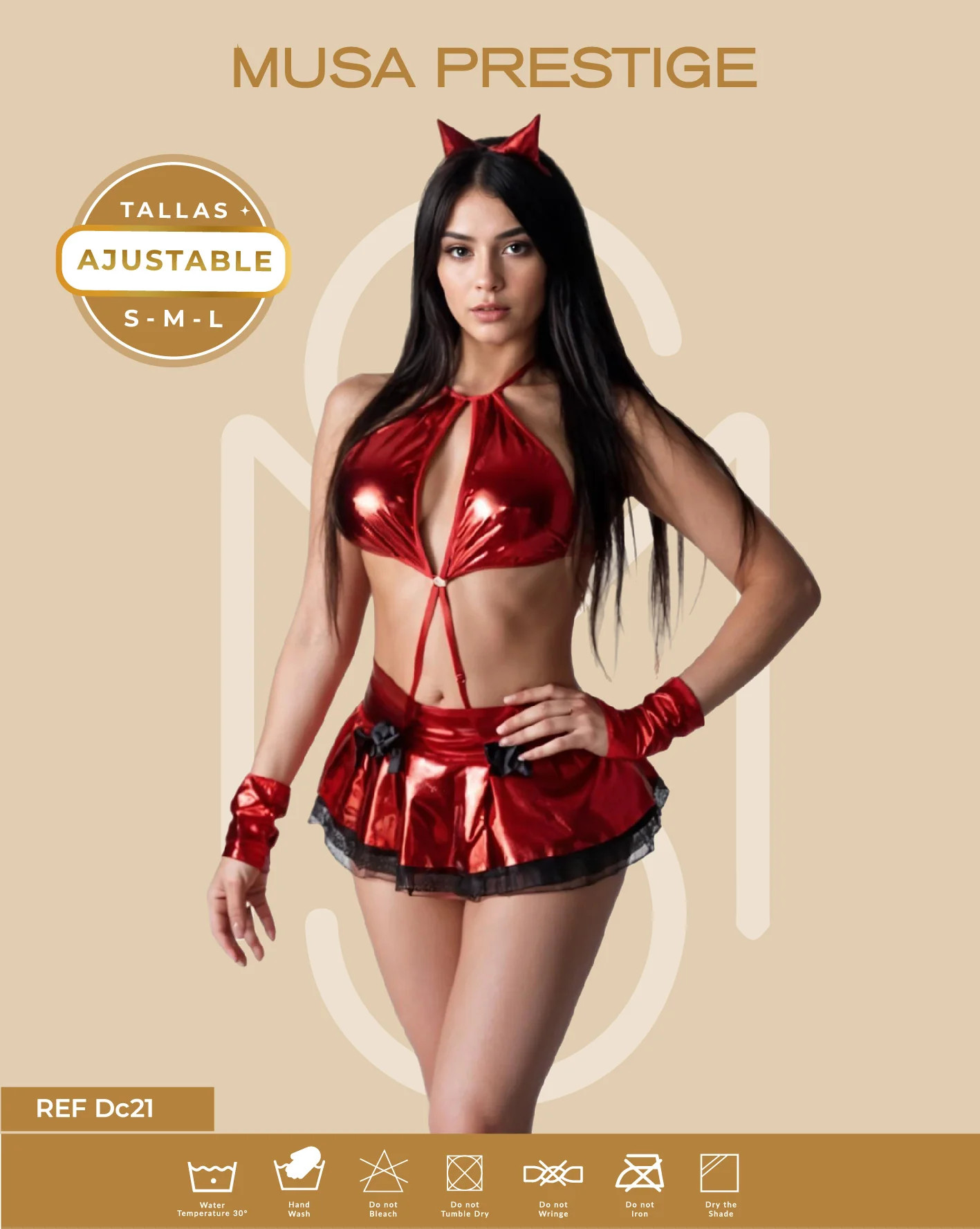 Disfraz Musa Diabla DC21