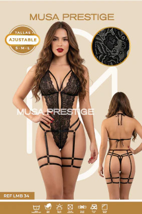 LENCERIA LMB 34 NEGRO