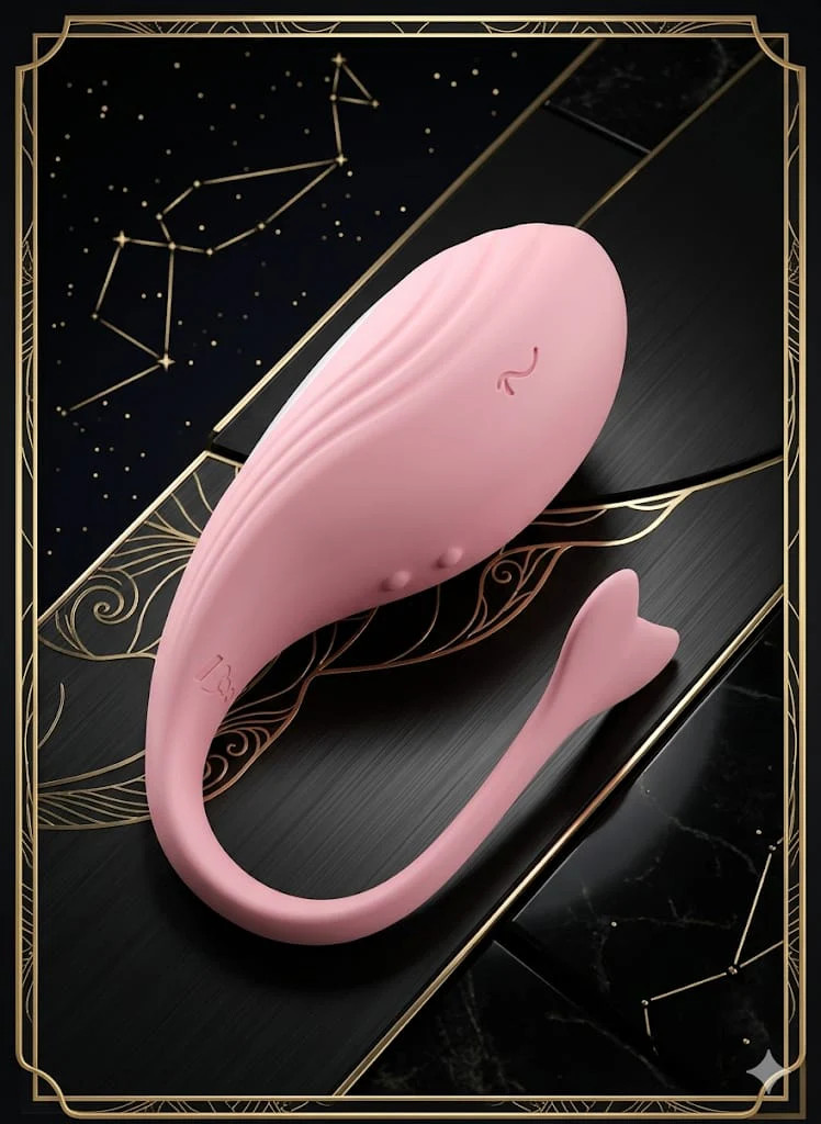 Vibrador Ballena APP Tamaño del producto: 95*85*35 mm