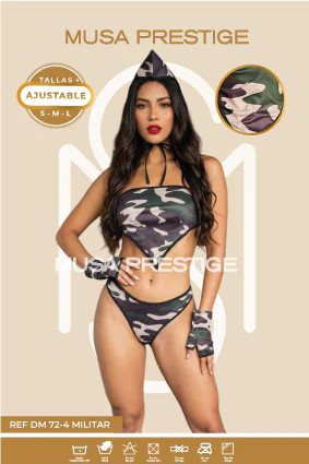 Disfraz Militar DMM72-4